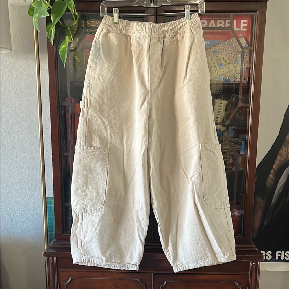 Meals Chef Pant in Flour Size XS Cream Cargo Pants
